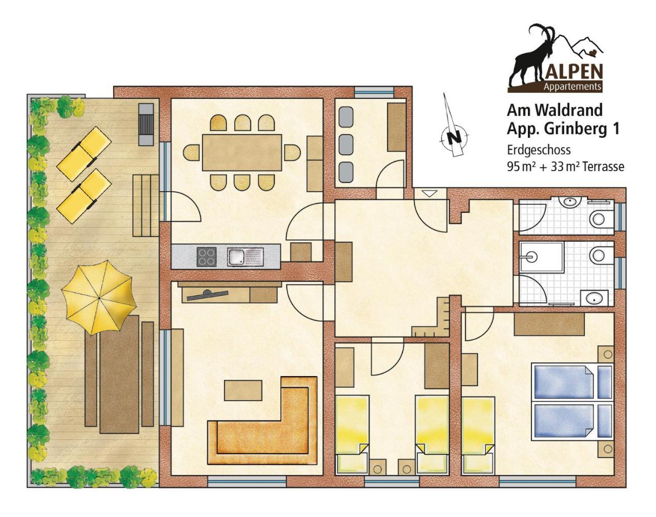 Alpen Appartements Hochmuth Mayrhofen Kültér fotó